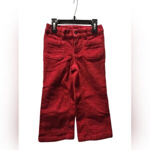 Okie Dokie Red Corduroy Kids Bottoms